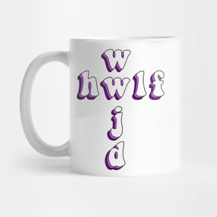 wwjd x hwlf Mug